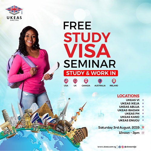 Attend the UKEAS Study Visa Seminar in any of our offices nationwide